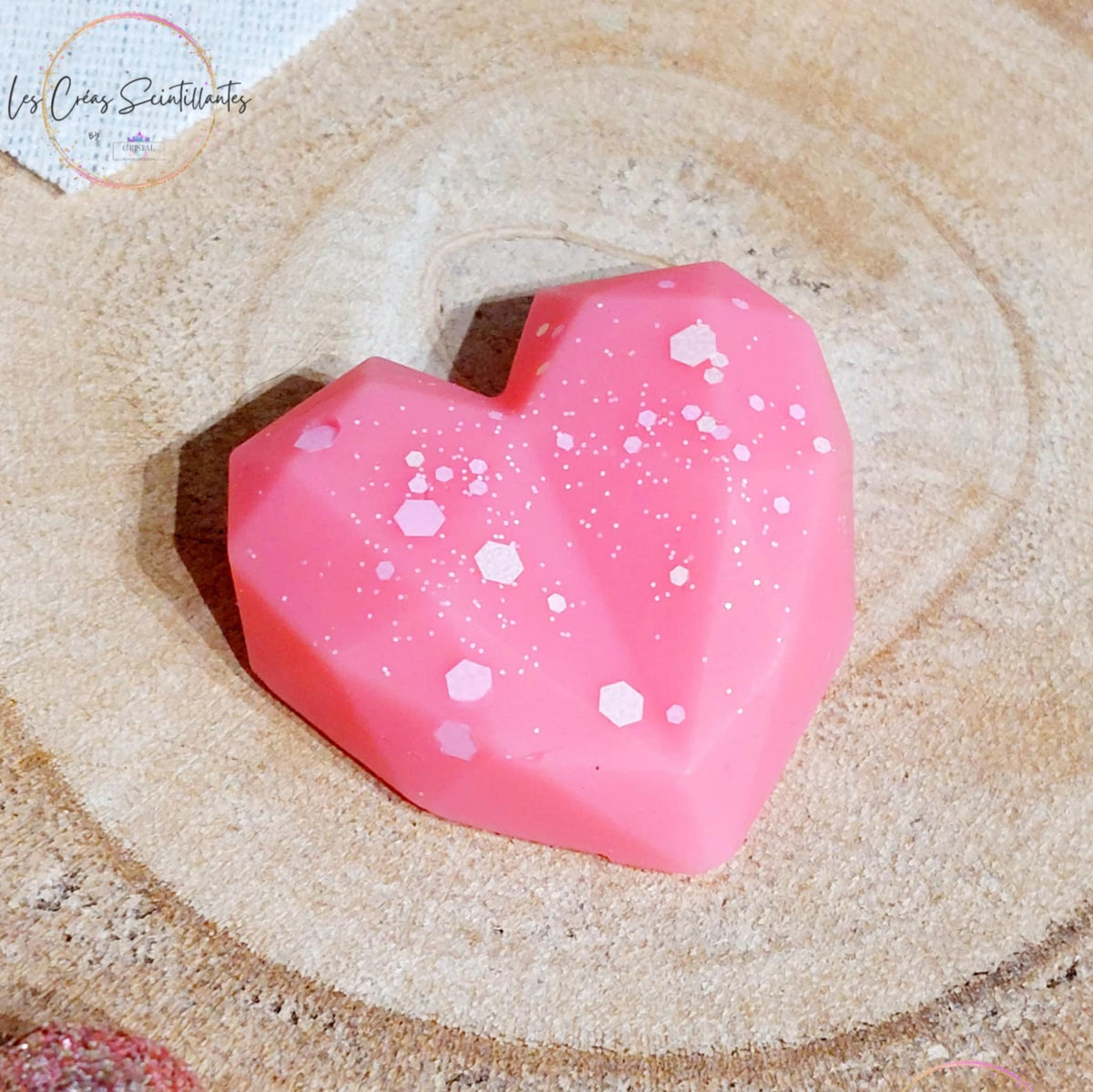 Fondant parfumé Cœur 10 g – Senteurs gourmandes