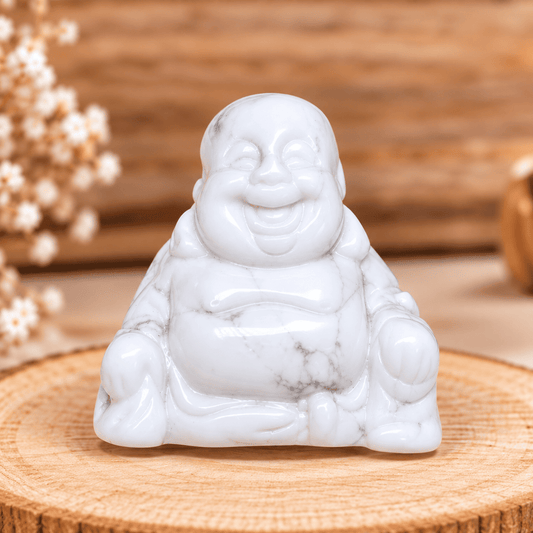 Bouddha en Howlite – Calme & Sérénité Intérieure