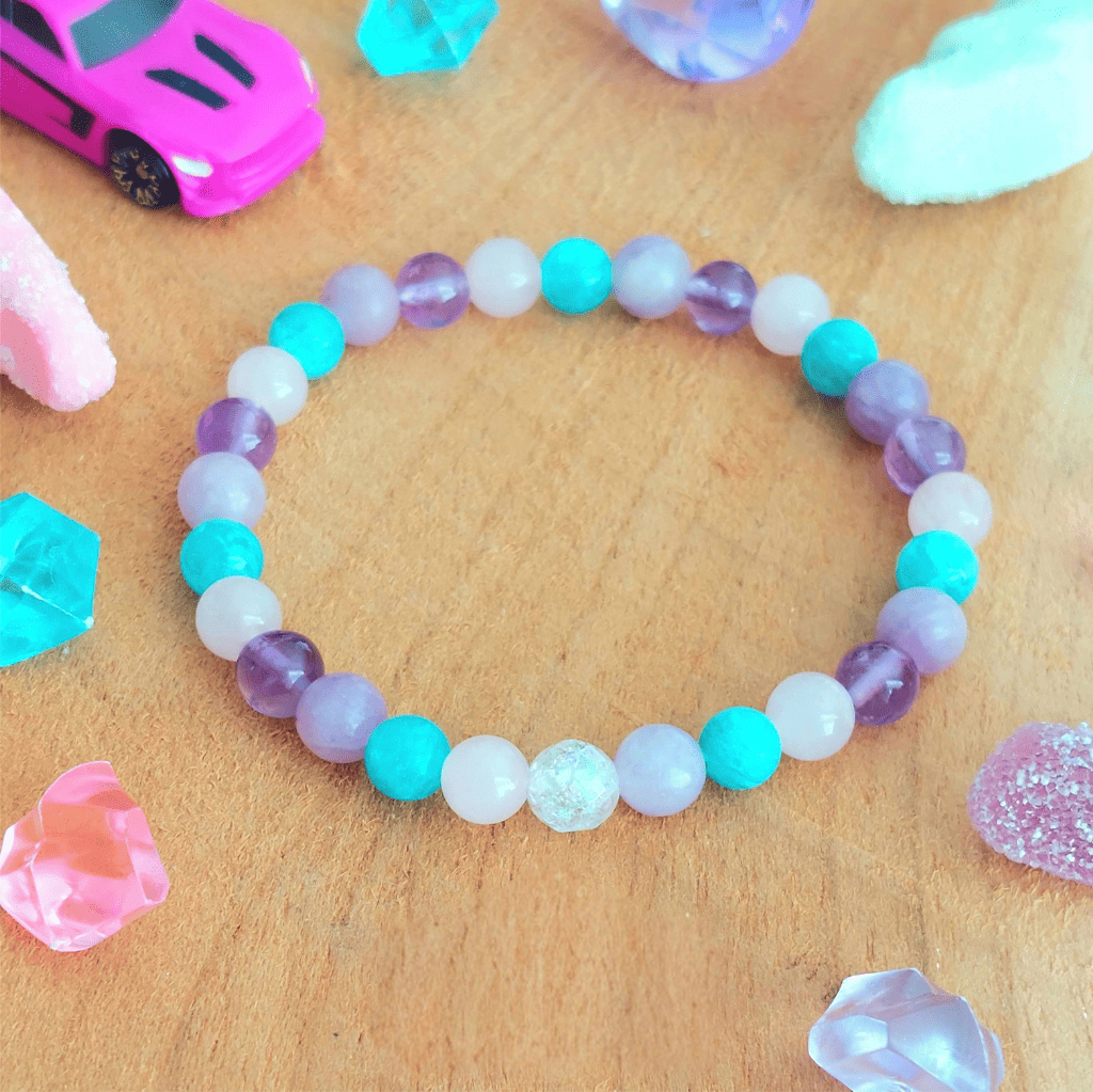 Bracelet enfant Force & Sérénité – Pierres naturelles