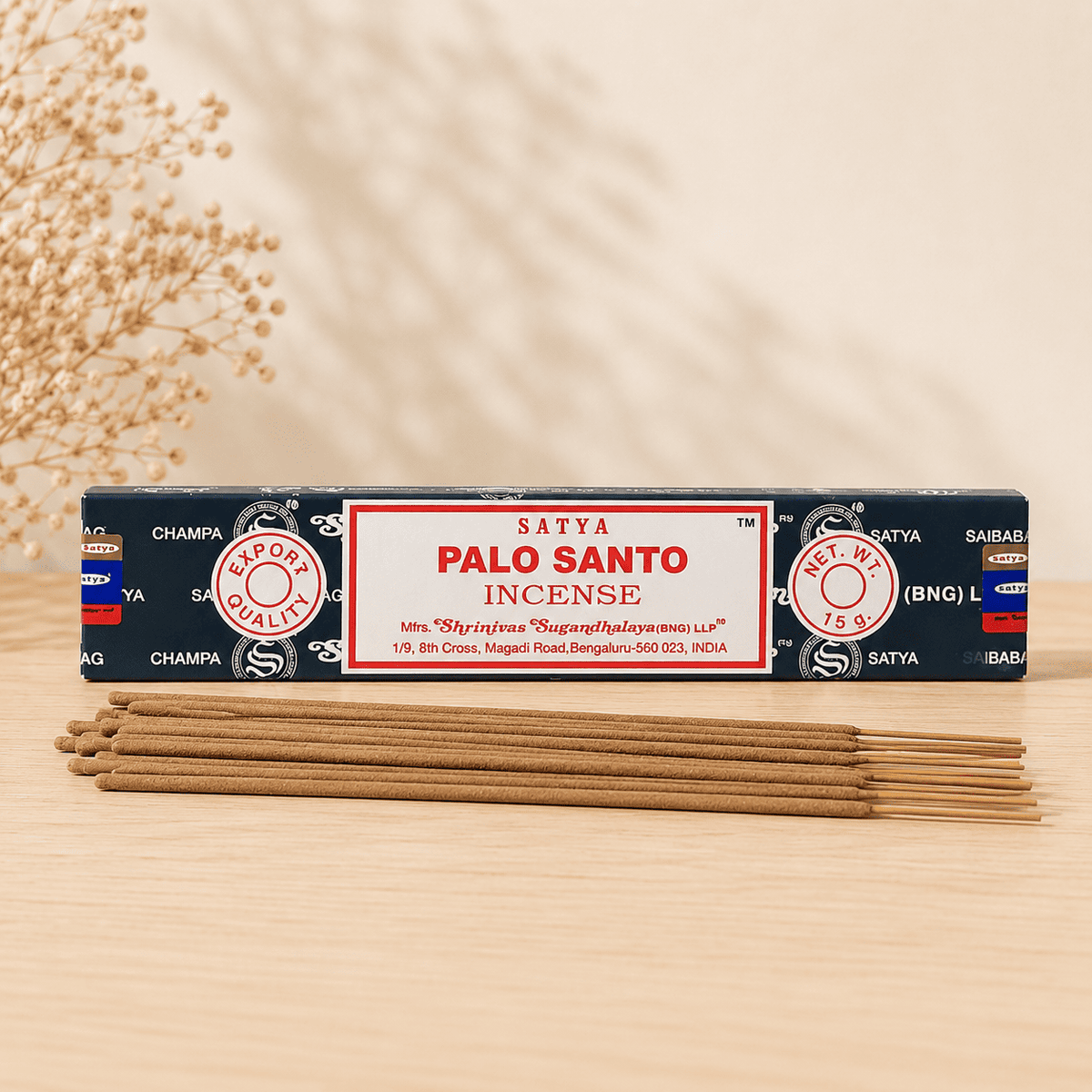 Bâtonnets d'Encens Palo Santo - Purification | Satya