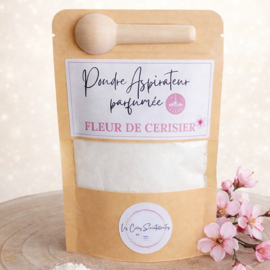 Poudre parfumée pour aspirateur – Maison délicatement parfumée