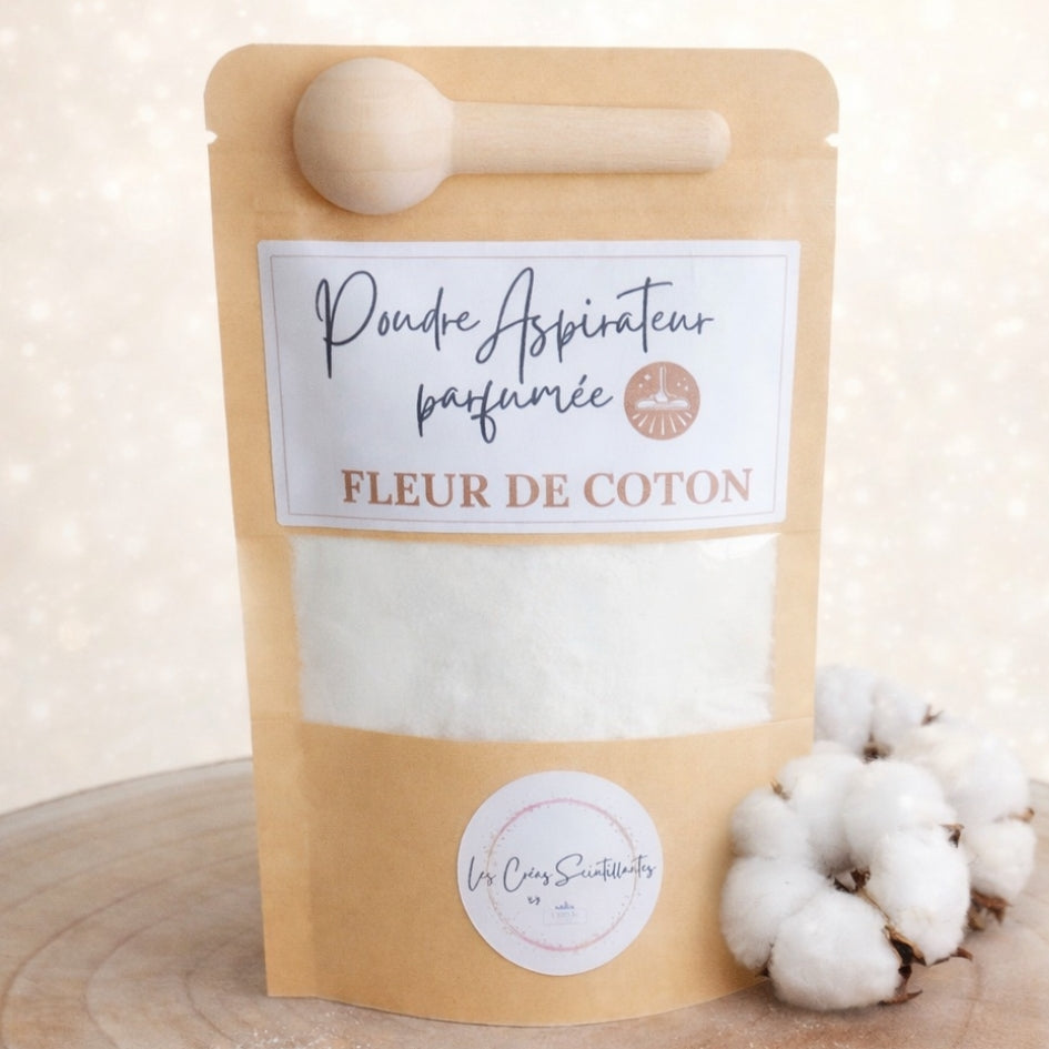 Poudre parfumée pour aspirateur – Maison délicatement parfumée